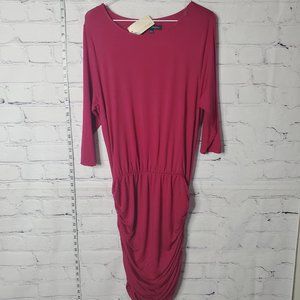 Capsule Mini Dress With Elastic On The Side